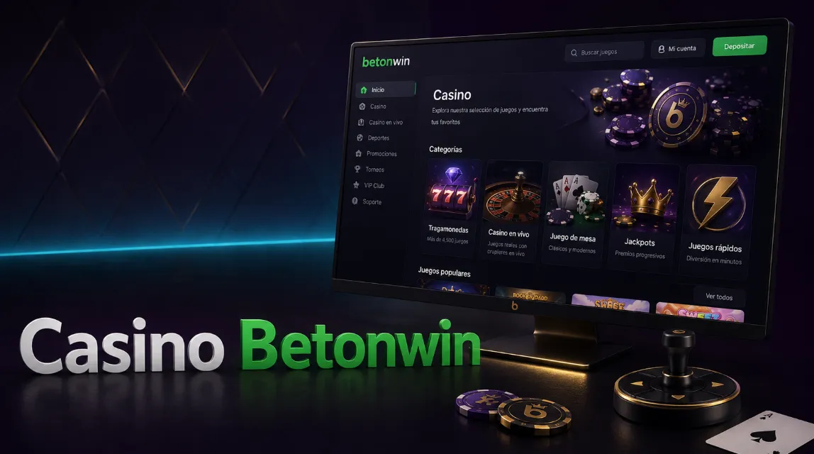 Casino Betonwin y secciones de juego